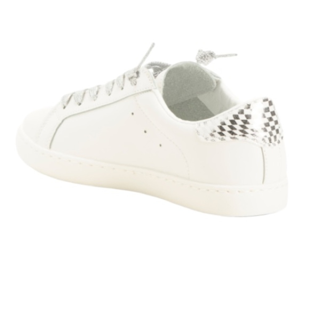 Vintage Havana Sneakers Slip On White Silver Shimmer Star Carla Women’s Size 8